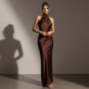 The Alessia Satin Dress