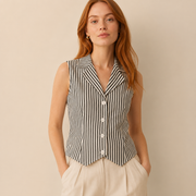 The Riviera Stripe Vest