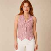 The Riviera Stripe Vest